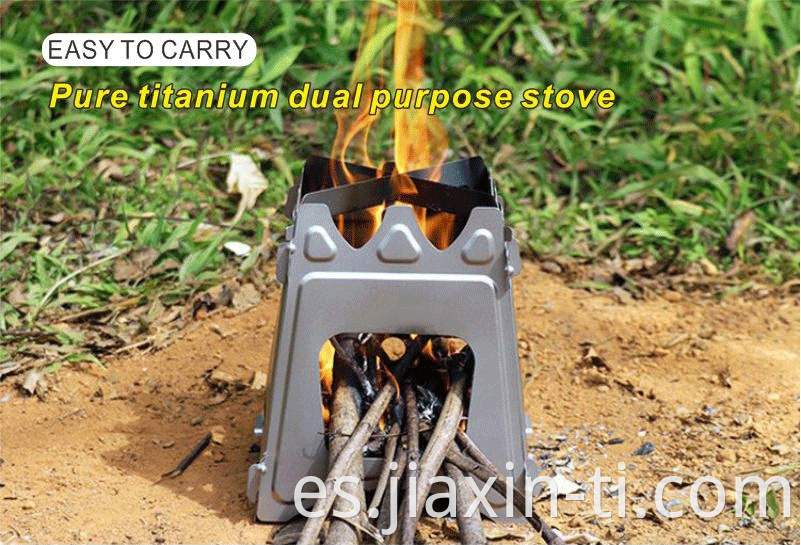 titanium stove